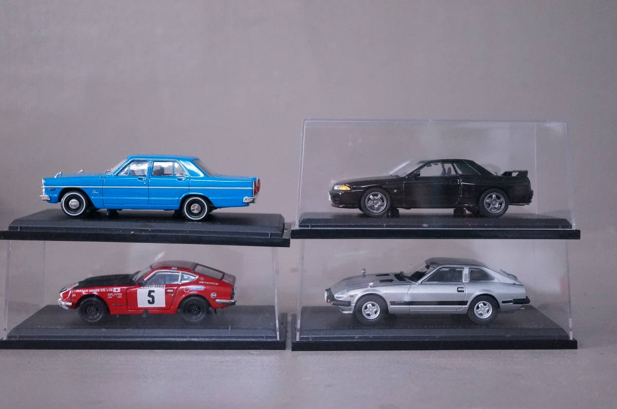 27台 まとめて モデルカー NISSAN 日産 名車 コレクション 1/43 1960