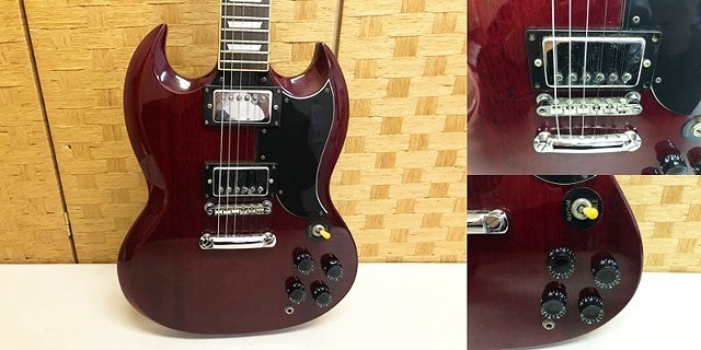 Samick サミック SGタイプ エレキギター チェリーレッド