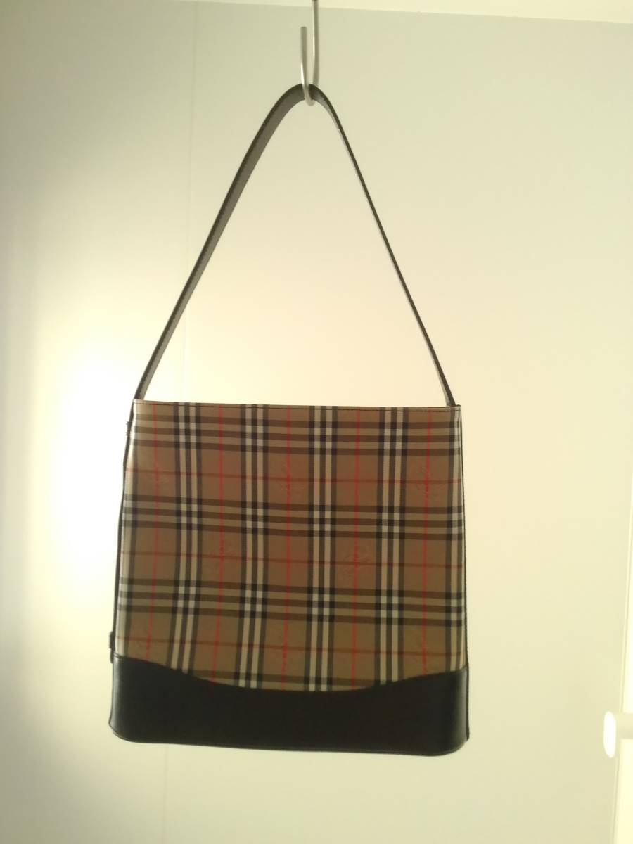 BURBERRY バーバリー ワンハンドルバッグ 美品(ショルダーバッグ 