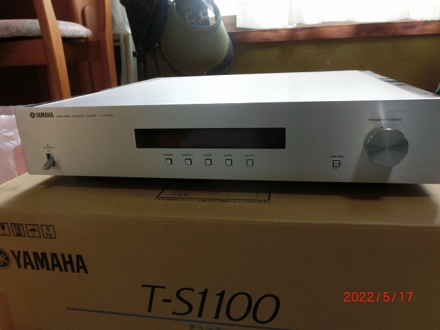 ☆YAMAHA ヤマハ FM/AMチューナー T-S1100 中古動作品 元箱 T-S1100 ヤマハ