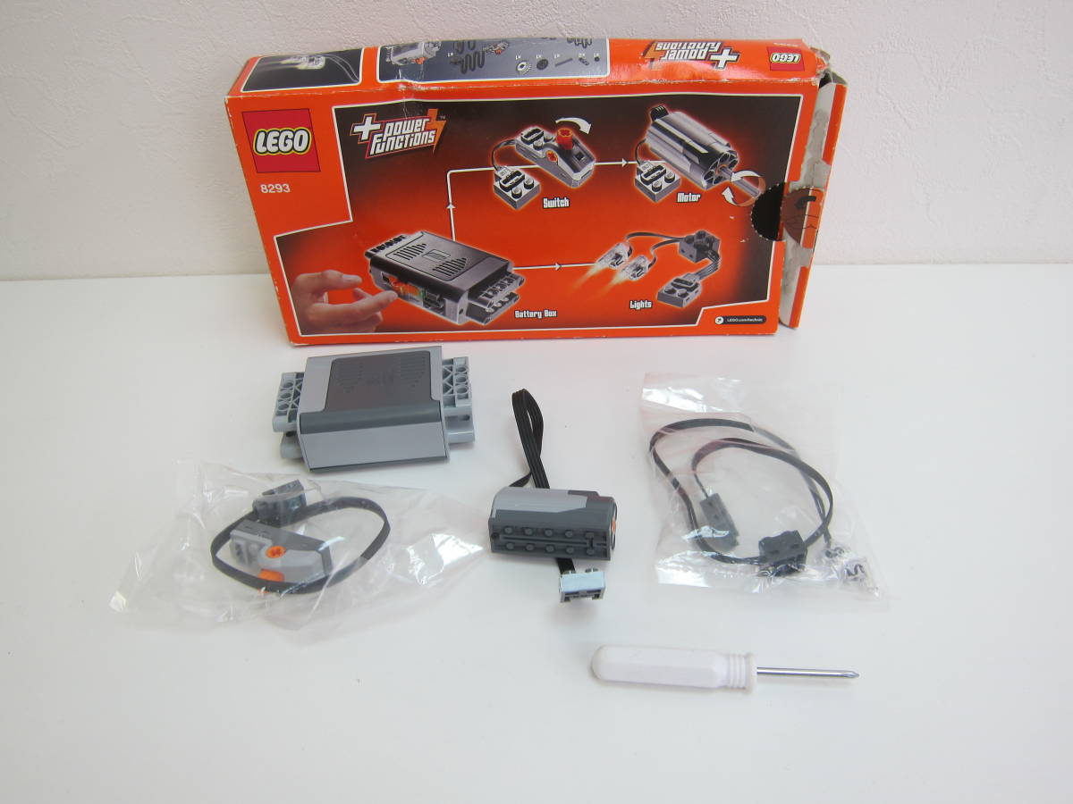 220518D☆★LEGO レゴ　パワーファンクション　8293　ジャンク　中古　動作未確認　モーター　パーツ　部品取り　ブロック　おもちゃ★☆