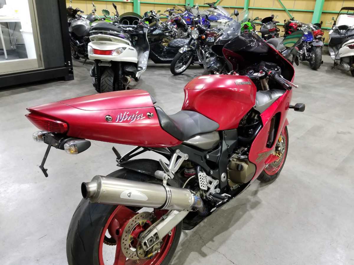 格安 ZX-12R ZZ-R1200 平成12年式 49069km セル始動 逆車(751cc以上