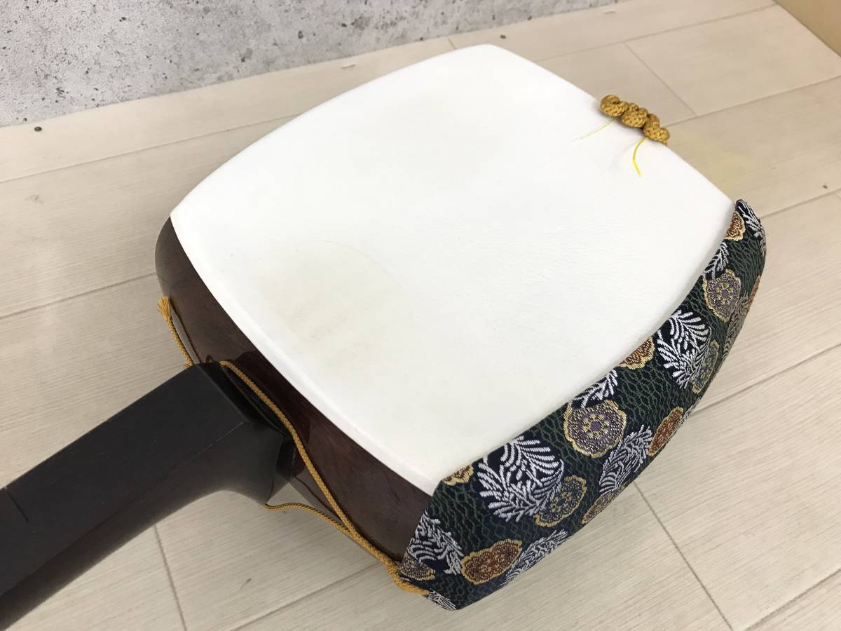 三味線 ソフトケース 撥 バチ 糸 駒 付き 和楽器 伝統楽器 楽器