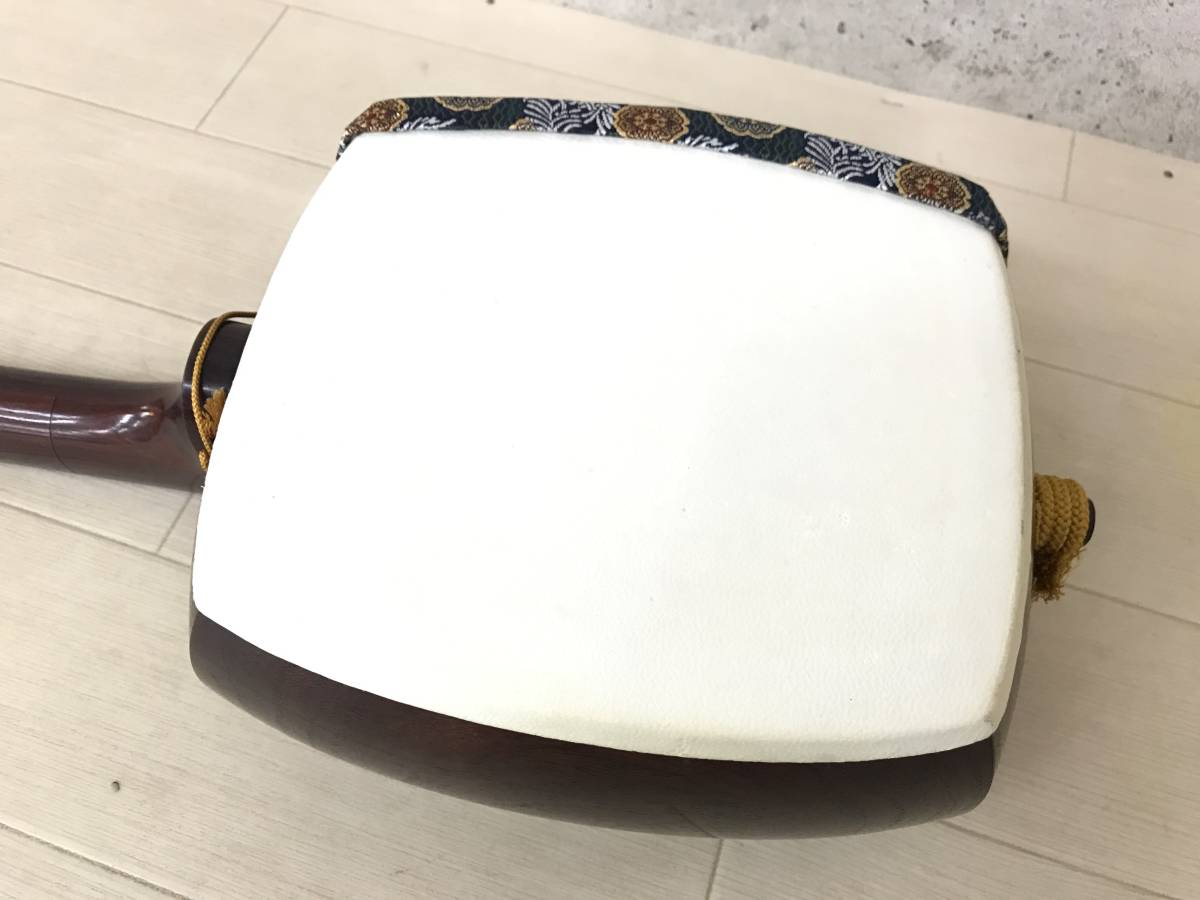 三味線 ソフトケース 撥 バチ 糸 駒 付き 和楽器 伝統楽器 楽器