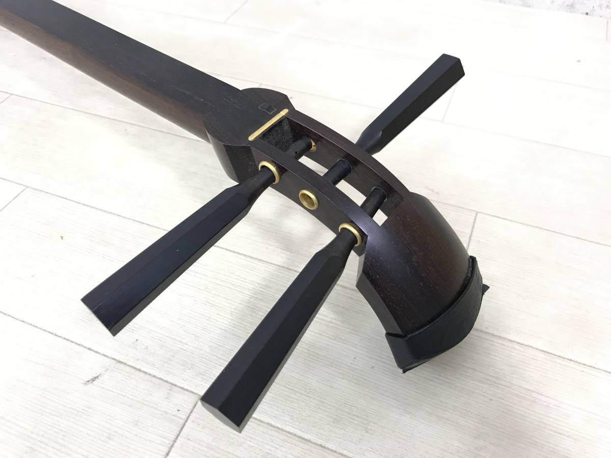 三味線 ソフトケース 撥 バチ 糸 駒 付き 和楽器 伝統楽器 楽器