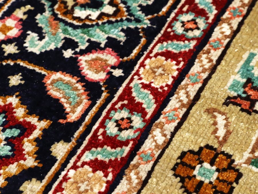魁】最高級厳選品 トルコ絨毯 カイセリ産 総シルク 49万ノット
