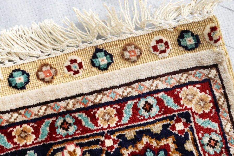 魁】最高級厳選品 トルコ絨毯 カイセリ産 総シルク 49万ノット