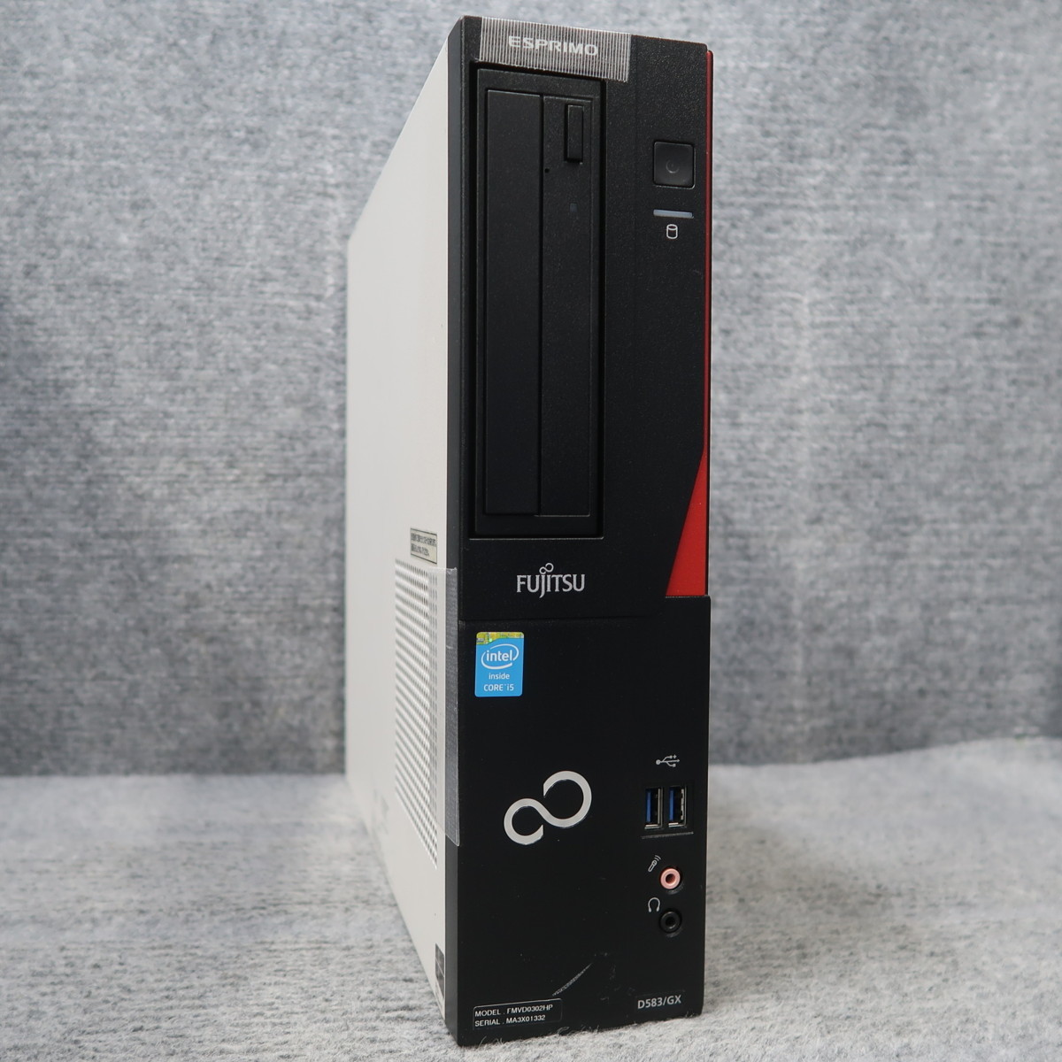 富士通 ESPRIMO D583/GX Core i5-4570 3.2GHz 2GB DVDスーパーマルチ