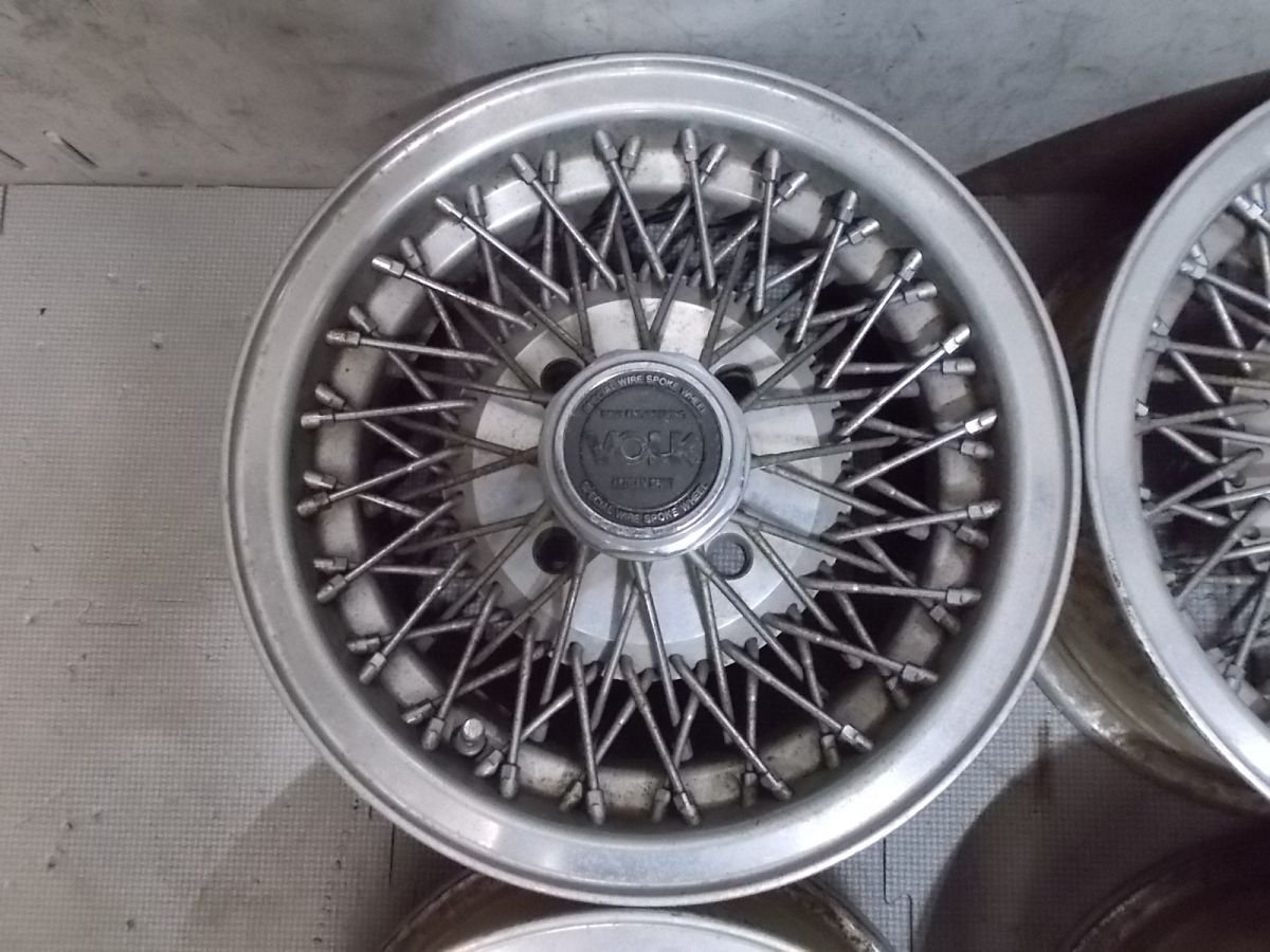 希少レイズワイヤー 2本（旧車ホイール RAYS VOLK MODE レイズ