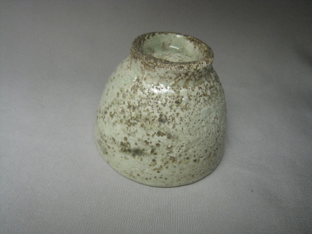 大堀相馬焼 筒盃 ぐい呑み 酒器 煎茶道具 古道具 アンティーク 古作