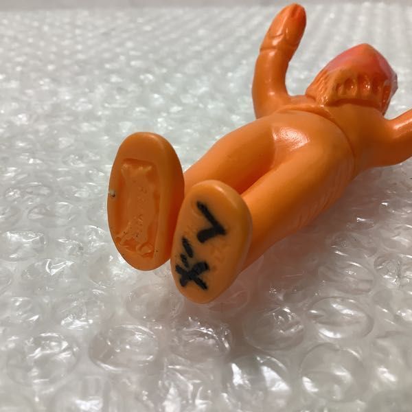 1円～ ブルマァク ウルトラセブン メトロン星人 オレンジ成型 ミニ
