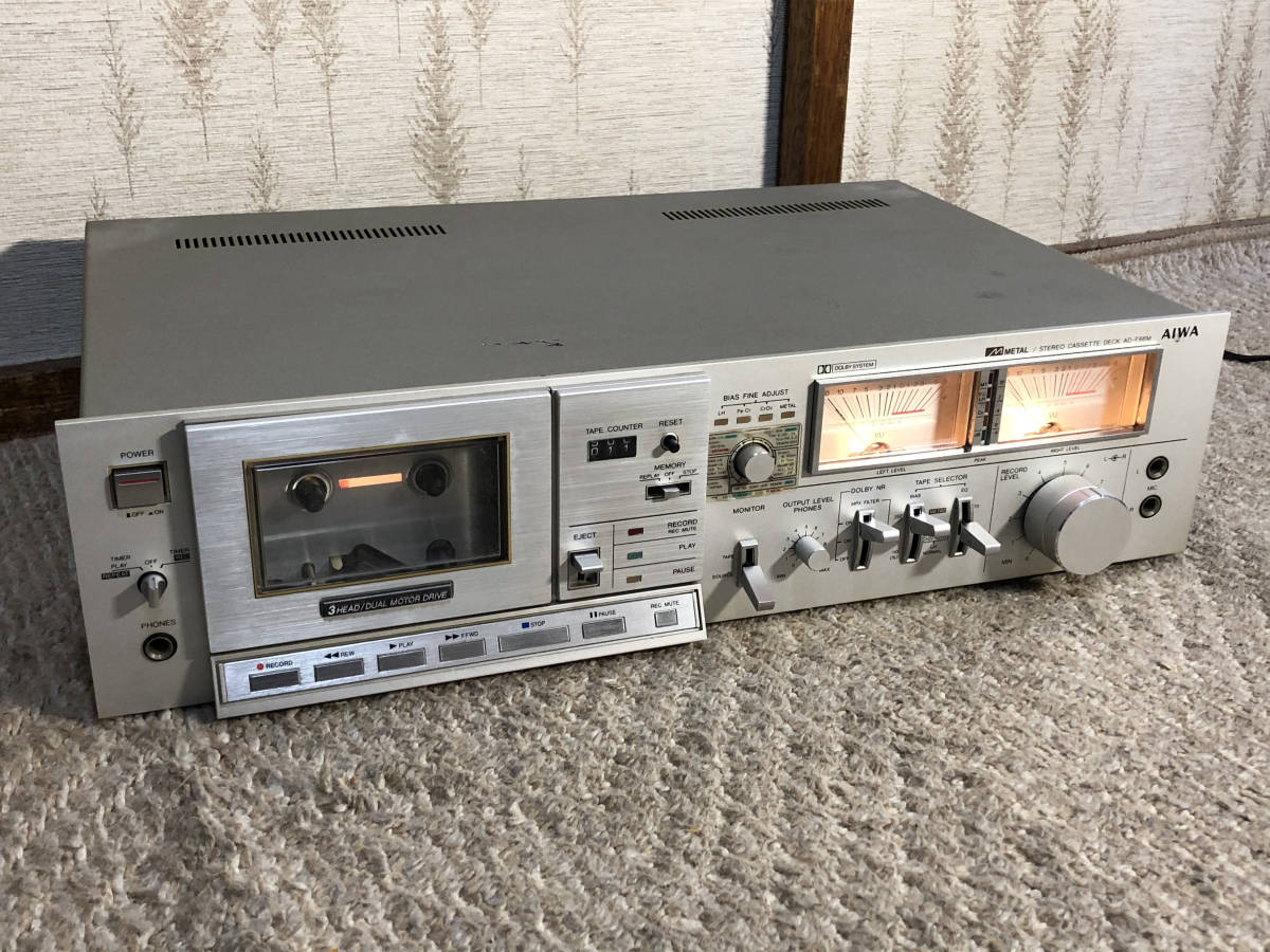 AIWA アイワ AD-F66M ステレオカセットデッキ AIWA⁄アイワ METAL