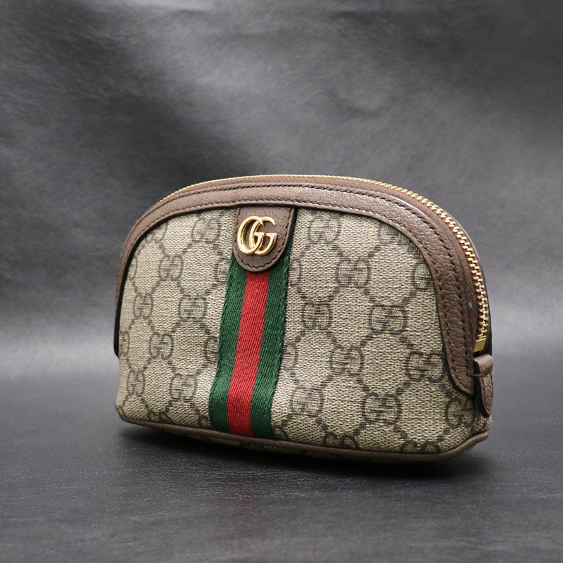 ☆ 【中古】 グッチ 625550 化粧ポーチ GGスプリーム 【GUCCI  