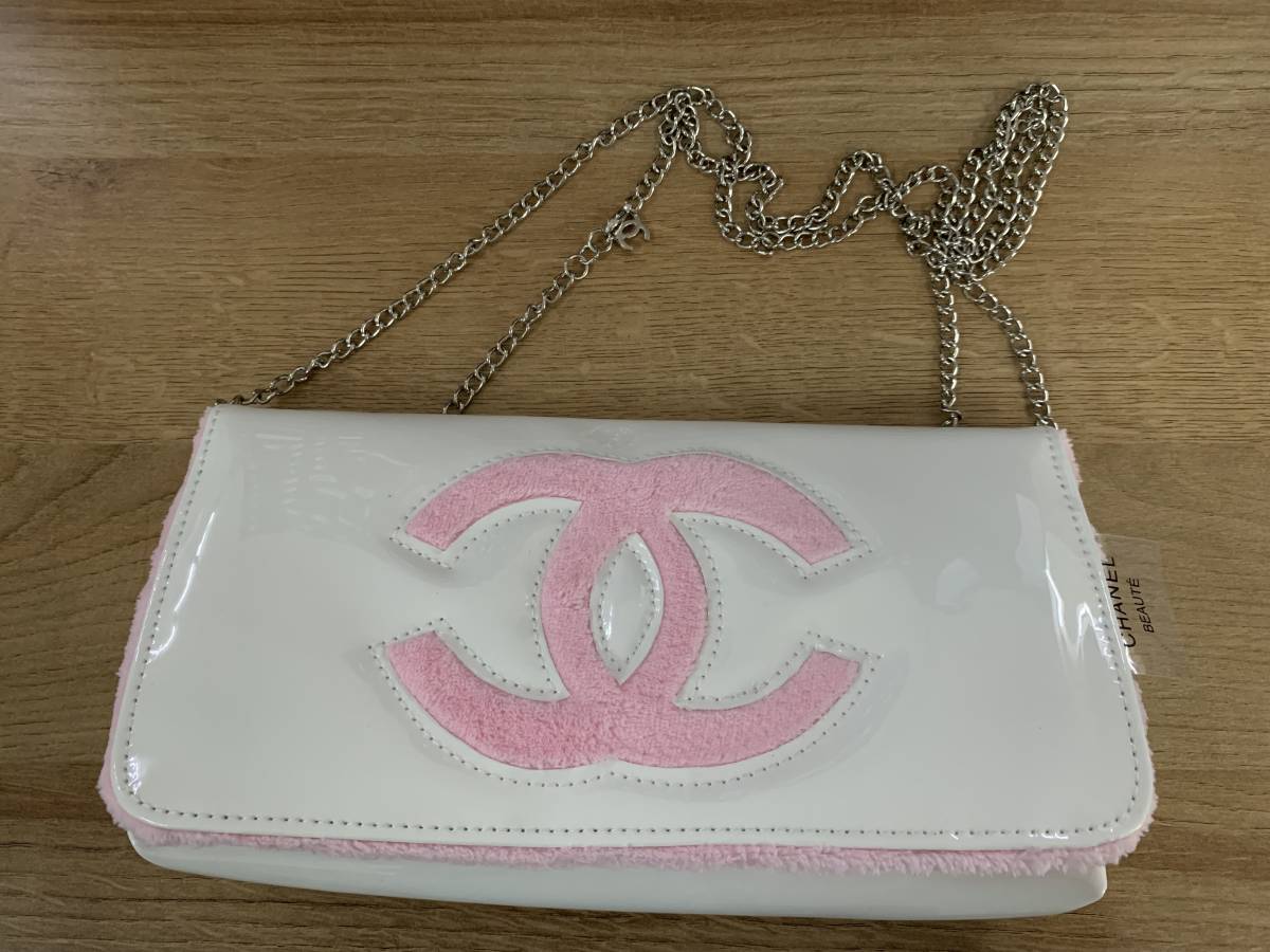 CHANEL シャネル ノベルティ ココマーク ショルダー バッグ ブラック
