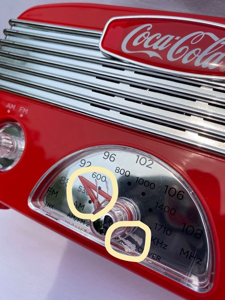 コカコーラ FM AM Coca-Cola ラジオ コカ・コーラ Vintage Radio