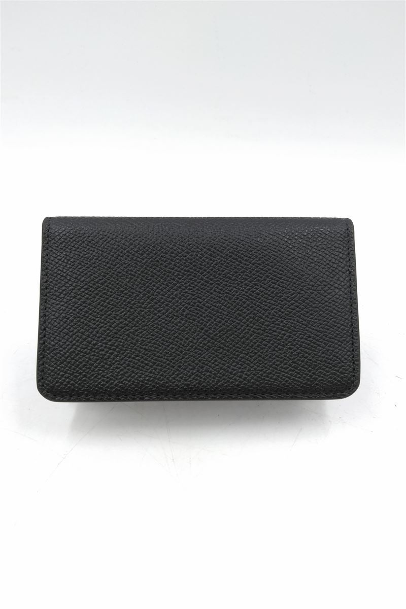 Maison Margiela◆カードケース/レザー/BLK/無地/S55UI0299