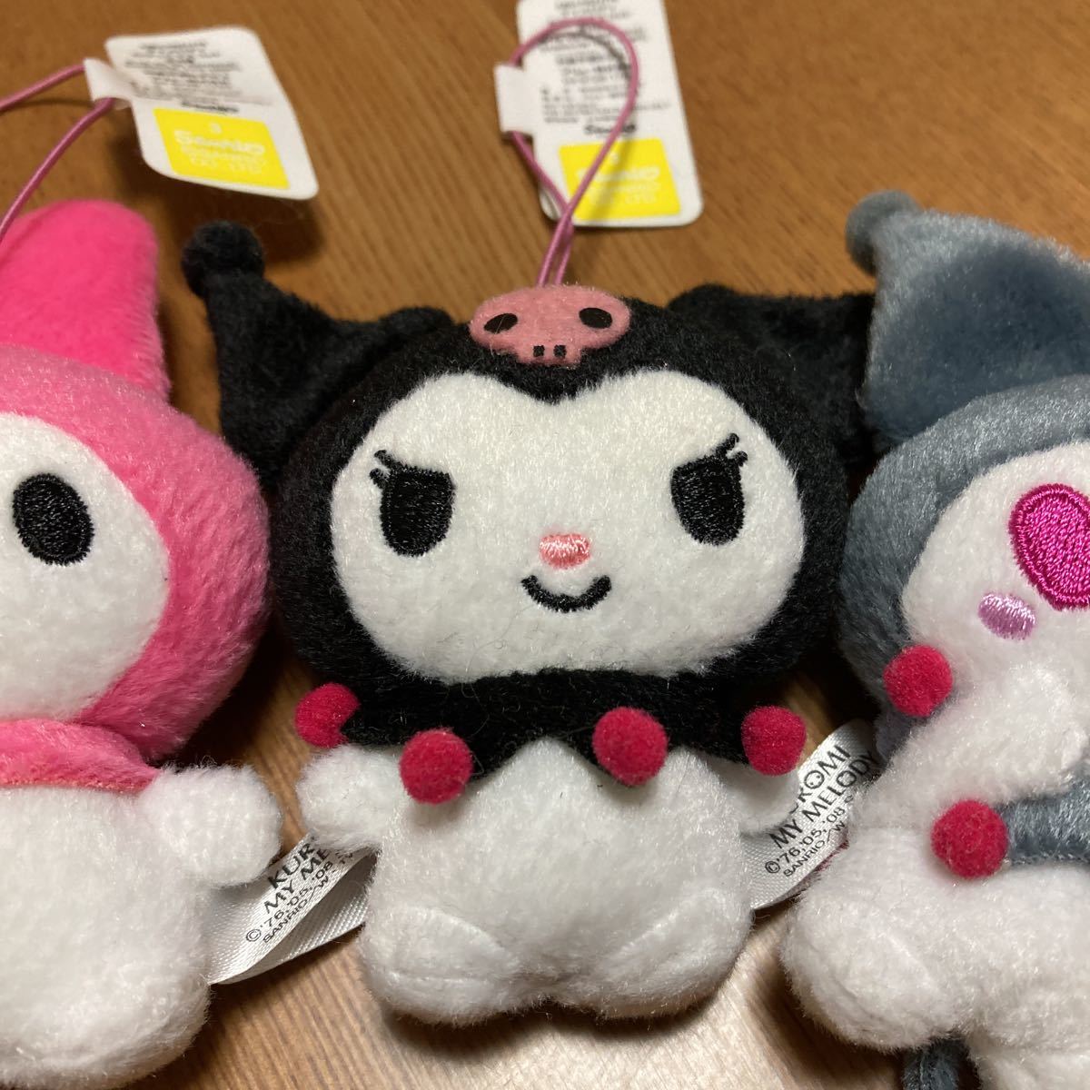 マイメロディ パンク マスコット 新品タグ付き サンリオ2005年 レア 希少 サンリオ マイメロディ クロミちゃん 2008年 非売品 タグ付き 未使用品