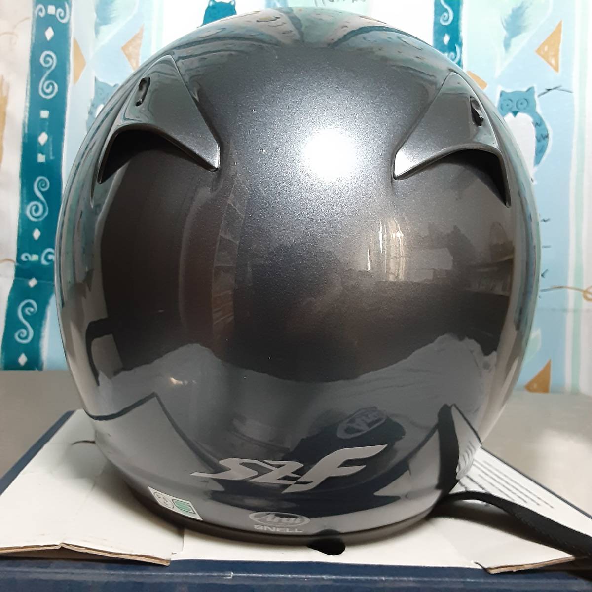 Arai アライヘルメット SZ-F アルミナ グレー チタンシルバー ミラー