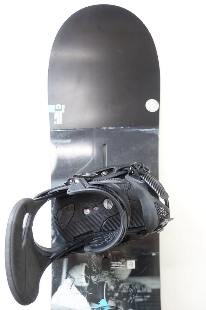 中古 16/17 BURTON CUSTOM TWIN 151cm BURTON CARTELビンディング付き 