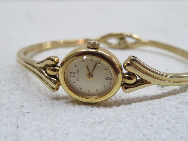 ☆SEIKO 1E20-6130 腕時計 ブレスレット時計 クォーツ アナログ