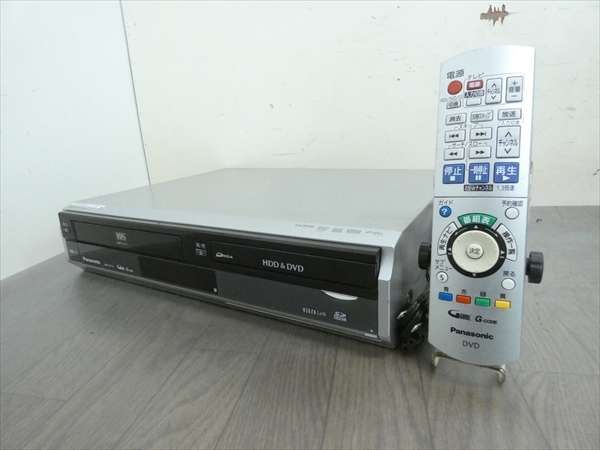 100%新品，お得 パナソニック/DIGA HDD/DVDレコーダー/VHS DMR-XP21V リモコン付 管CW7179(一般)｜売買されたオークション情報、yahooの商品情報をアーカイブ公開 - オークファン 一般