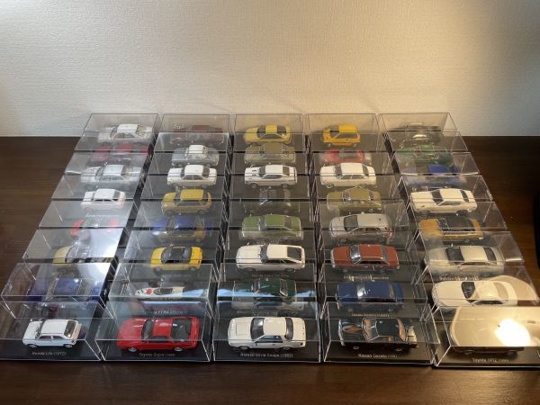 新作入荷，新品 1円〜！ 国産名車コレクション40台まとめ 1/43