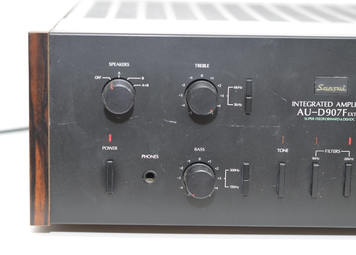 ∞ 1円～ジャンク品 プリメインアンプ 山水 SANSUI AU-D907F EXTRA