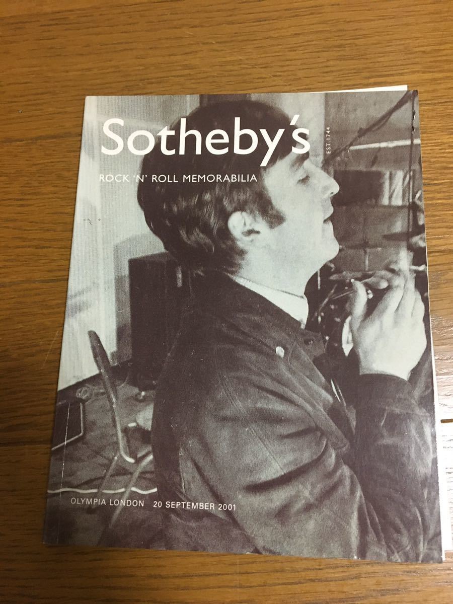新作，定番人気 サザビーズ Sotheby's オークション カタログ SEX PISTOLS Beatles 特集 セックスピストルズ ビートルズ ジョニーロットン ジョンレノン(記念品、思い出の品)｜売買されたオークション情報、yahoo その他