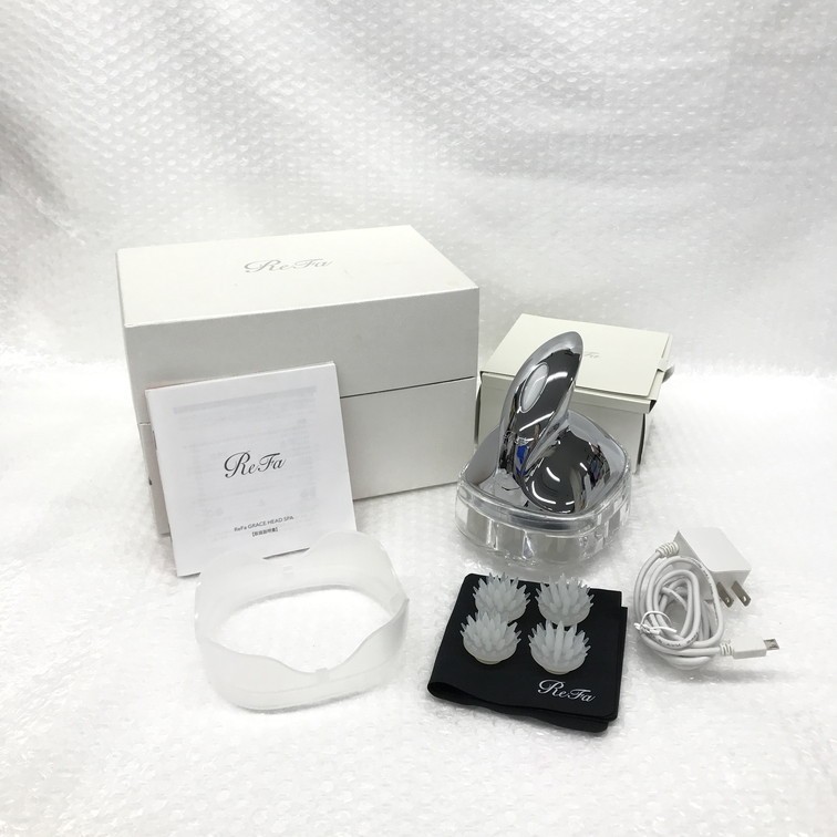 1669637】MTG ReFa リファ GRACE HEAD SPA RF-GH2114B 箱付き 通電〇