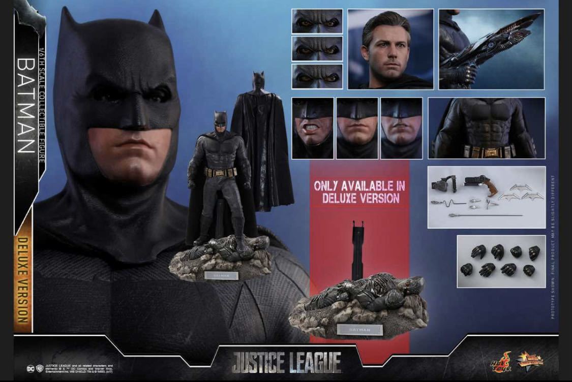 バットマン 1&frasl;6 ムービー・マスターピース『バットマン トイサピエンス限定 ムービー・マスターピース『ワーナー・ブラザース１００周年』１／６ ムービー・マスターピース ザ・バットマン ホットトイズ アーマード ジャンク DIECAST (特典付き)ホットトイズ ビギンズ』１／６スケール リターンズ』バットマンの1&frasl;6スケールアクションフィギュア フィギュア＋ボーナスアクセサリー（粘着性ボムガン） THE