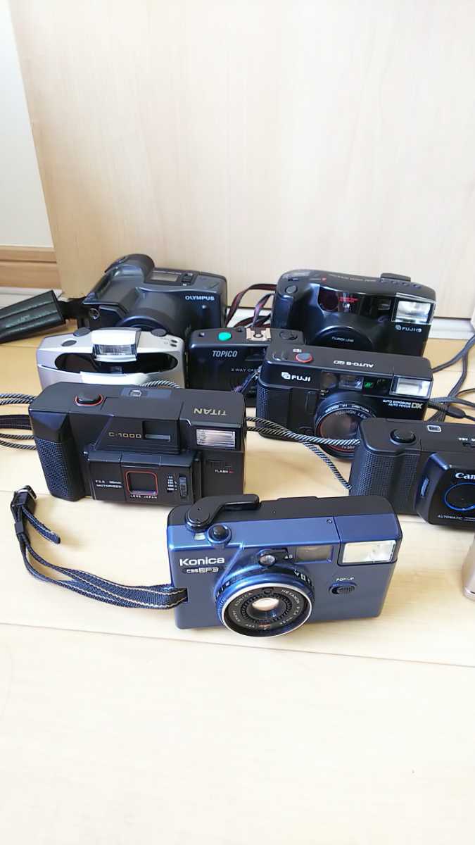 フィルムカメラ コンパクトカメラ まとめ売り ジャンク品 Canon Nikon
