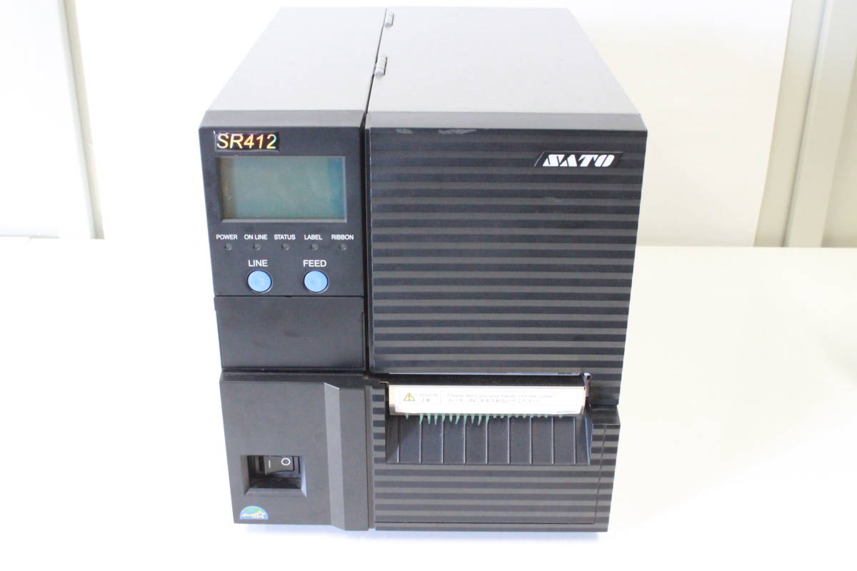 A232 SATO/サトー バーコードラベルプリンター ★SR412+CT-2/LAN接続