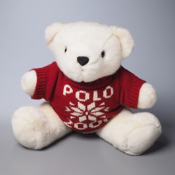 POLO RALPH LAUREN ラルフローレン ぬいぐるみ 2000年限定 TE2906：ラルフローレン*POLO 2000*ポロベア*テディベア*ぬいぐるみ*雪
