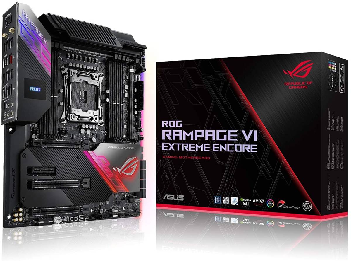中古欠品あり動作確認済み箱あり］ASUS INTEL X299 搭載 LGA 2066 対応 