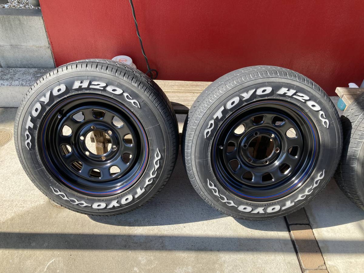 デイトナタイプホイール7Jオフセット35トーヨーH20タイヤ215/65-16 4本 