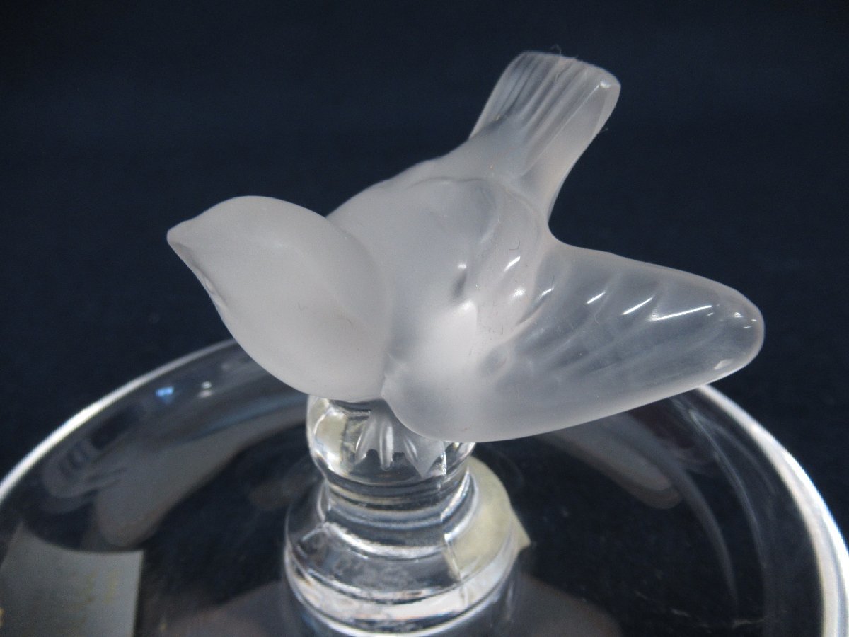 hK7546 lalique/ルネ・ラリック「小鳥 バード リングトレイ/ピントレイ