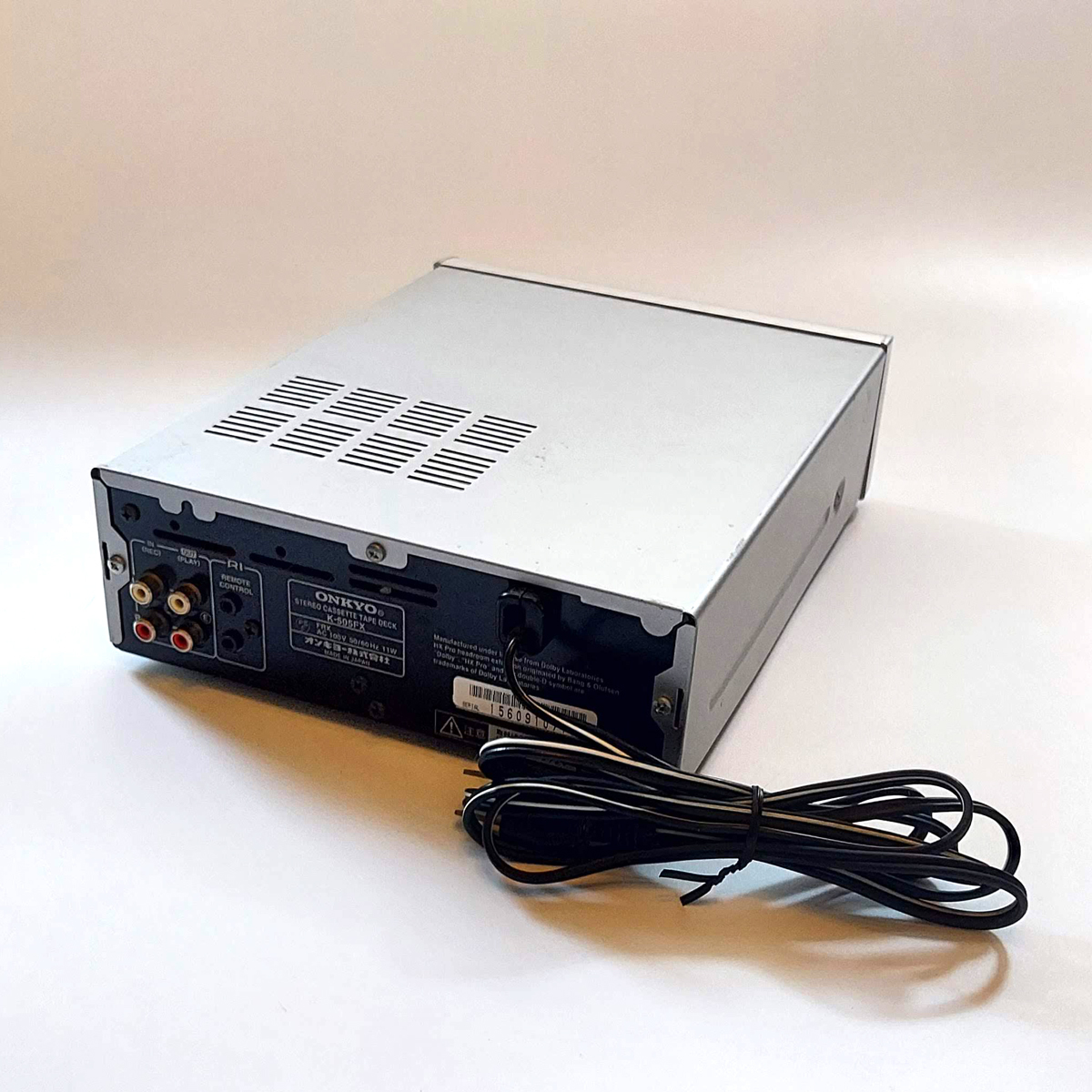 オーディオ機器 ONKYO K-505FX ステレオカセットテープデッキ
