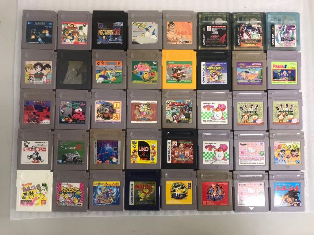 K370/GAME BOY/ゲームボーイカラー専用 ソフトのみ 色々40本 動作