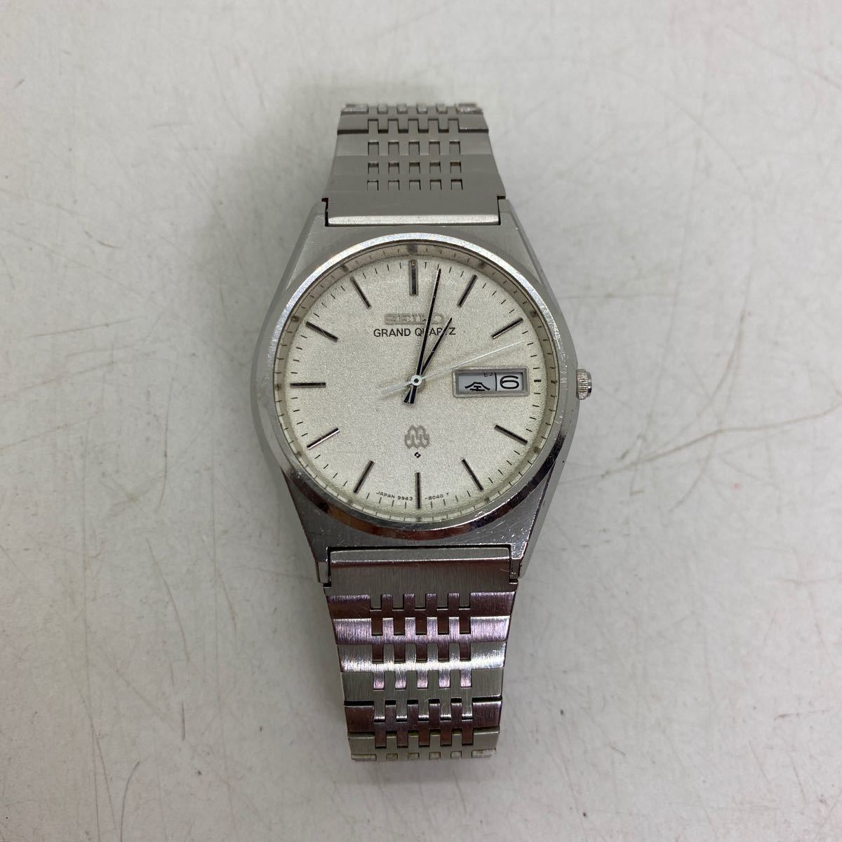 【安い，定番】 c 品 SEIKO セイコー GRAND QUARTZ メンズ腕時計(グランドセイコー)｜売買されたオークション情報、yahooの商品情報をアーカイブ公開 - オークファン グランドセイコー