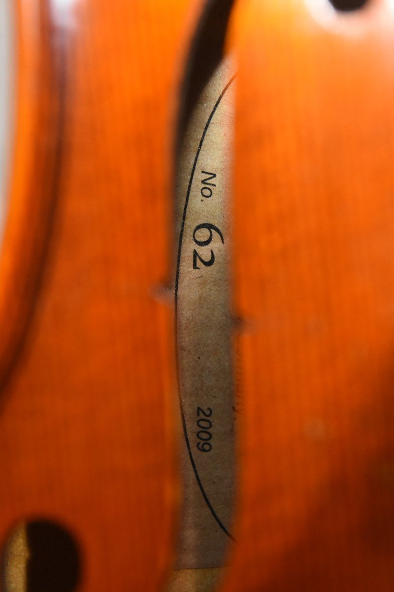 Claus Hermann クラウスヘルマン バイオリン No.62 Anno2009