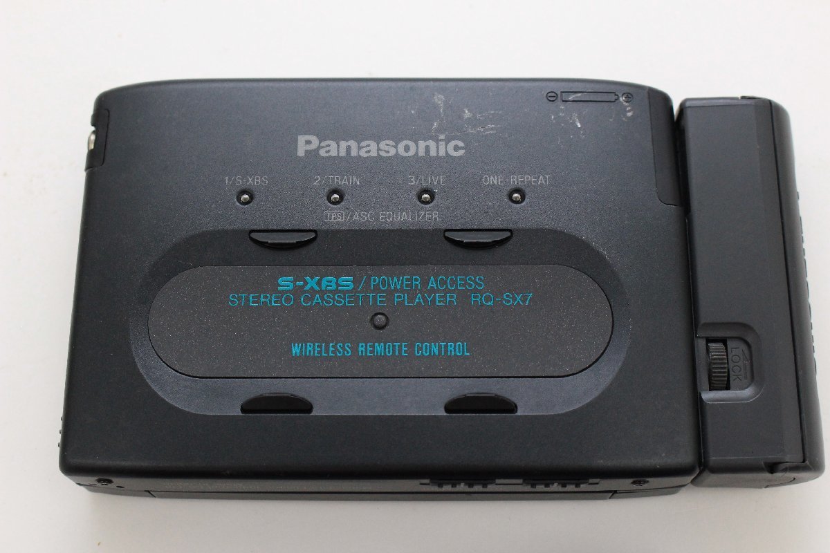 Panasonic RQ-SX7 カセットプレーヤー 本体 当店在庫限り Panasonic □ [RQ-SX7] ポータブルカセットプレーヤー 2