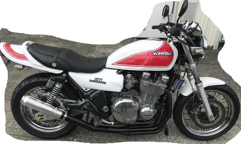 彡 ゼファー1100／RS 用 マフラー モナカタイプ 彡(マフラー本体（社外