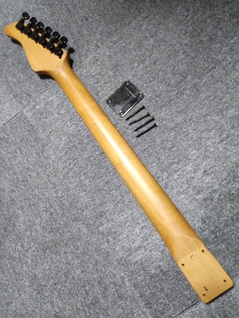 1円スタート fernandes フェルナンデス 青ギター 24フレット ジャンク