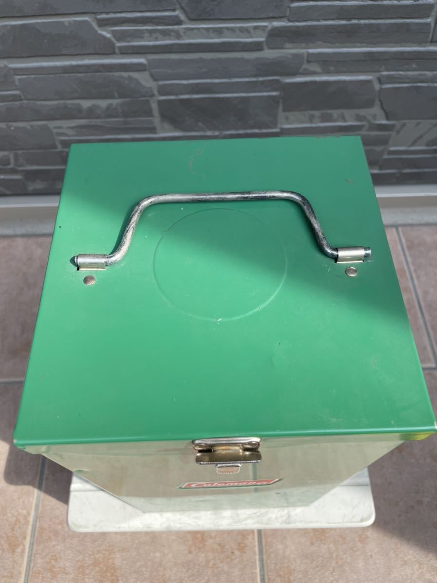 美品】Coleman コールマン ランタンケース スチールケース 200A 242