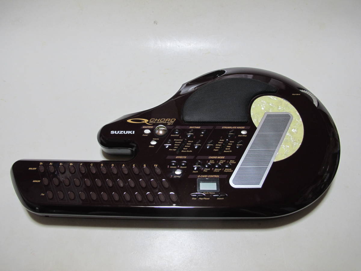 スズキ QC-1 Q CHORD デジタル ソングカード ギター 中古品(キーボード 