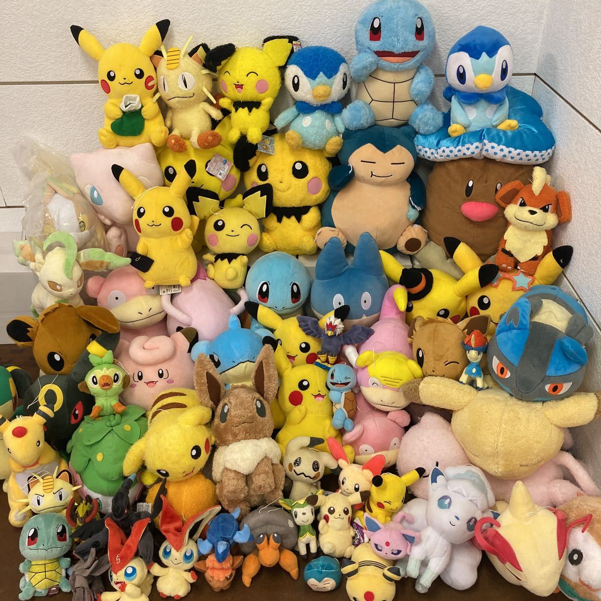 YK407)ポケットモンスター ぬいぐるみ 大量セット 66点 まとめ売り 