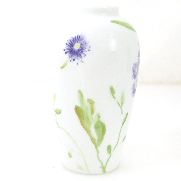 ベルナルド BERNARDAUD 一輪挿し 花瓶 フラワーベース 陶器 ホワイト
