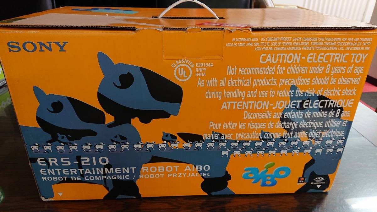ジャンク扱い ソニー SONY アイボ AIBO ERS-210 ロボット バーチャル 