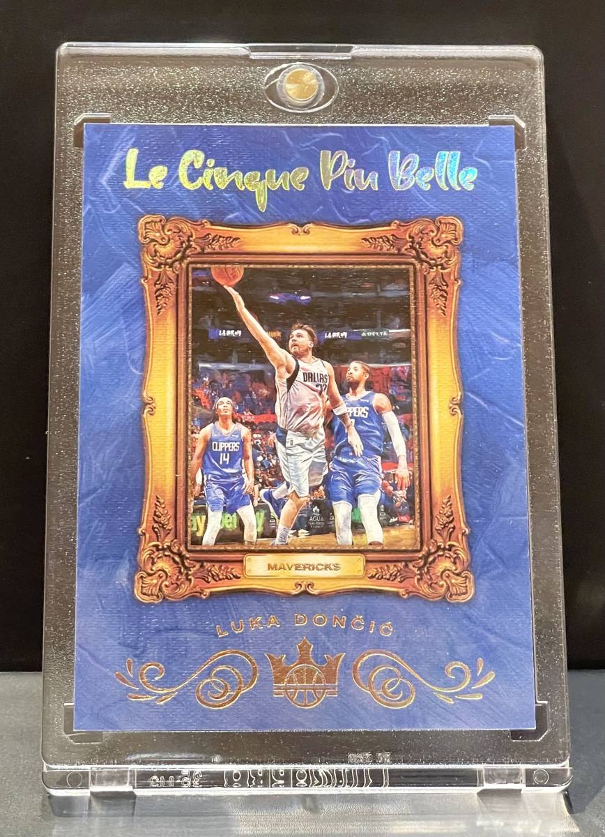 Luka Doncic 2021-22 Panini Court Kings Le Cinque Piu Belle 