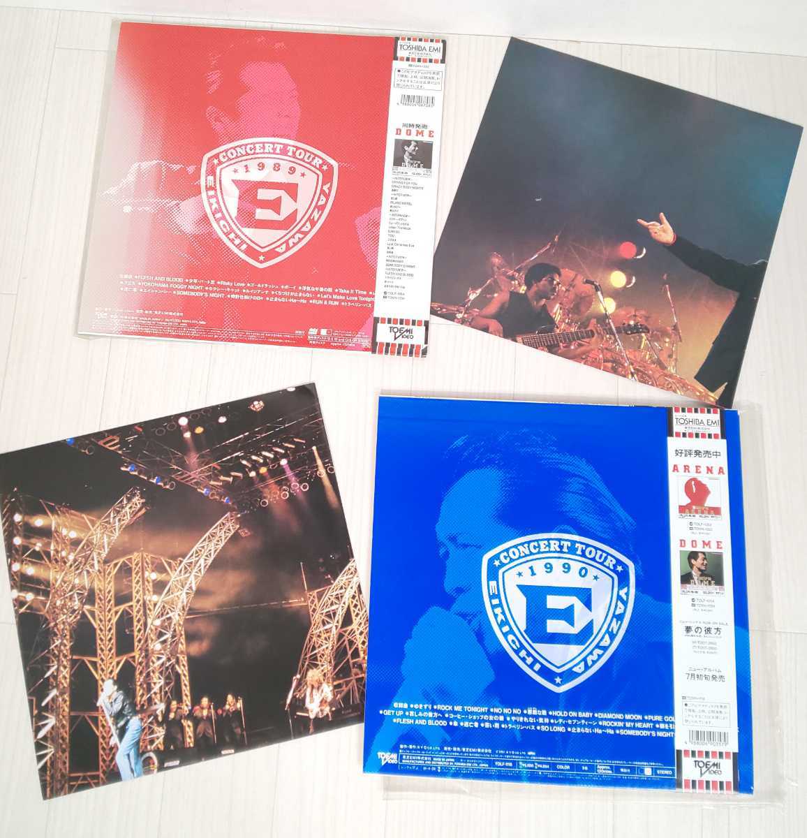 LD☆ 矢沢永吉 レーザーディスク まとめ 現状品☆ E.YAZAWA 日本武道館